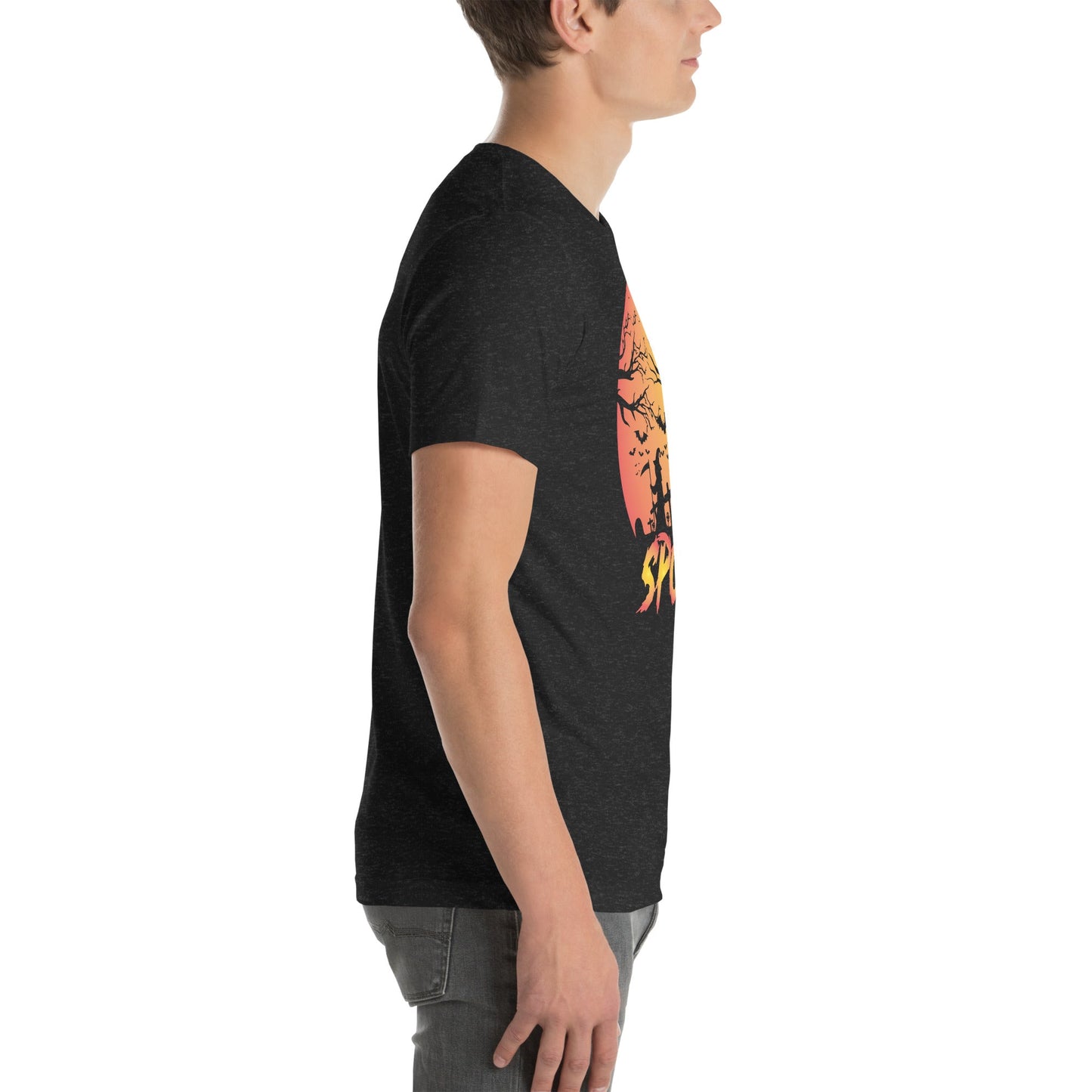 Spooky Unisex T-Shirt for Halloween Celebrations, Casual Wear, Party Shirt - TINMICO