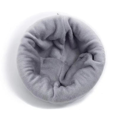 Sports Knitted Hat Unisex Winter Hat Plush Fleece Warm Cap Snow Label Soft Beanie Hat For Men Women Outdoor| TINMICO - TINMICO