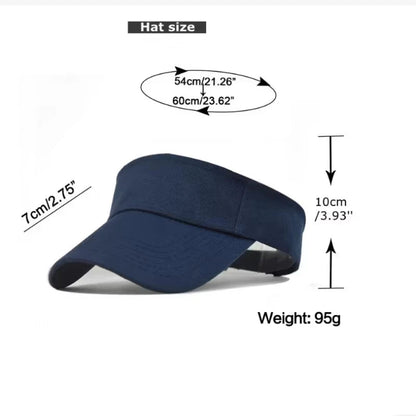 Sun Hat Summer Tennis Cap Sun Visor Hat Sunscreen Outdoor | TINMICO - TINMICO