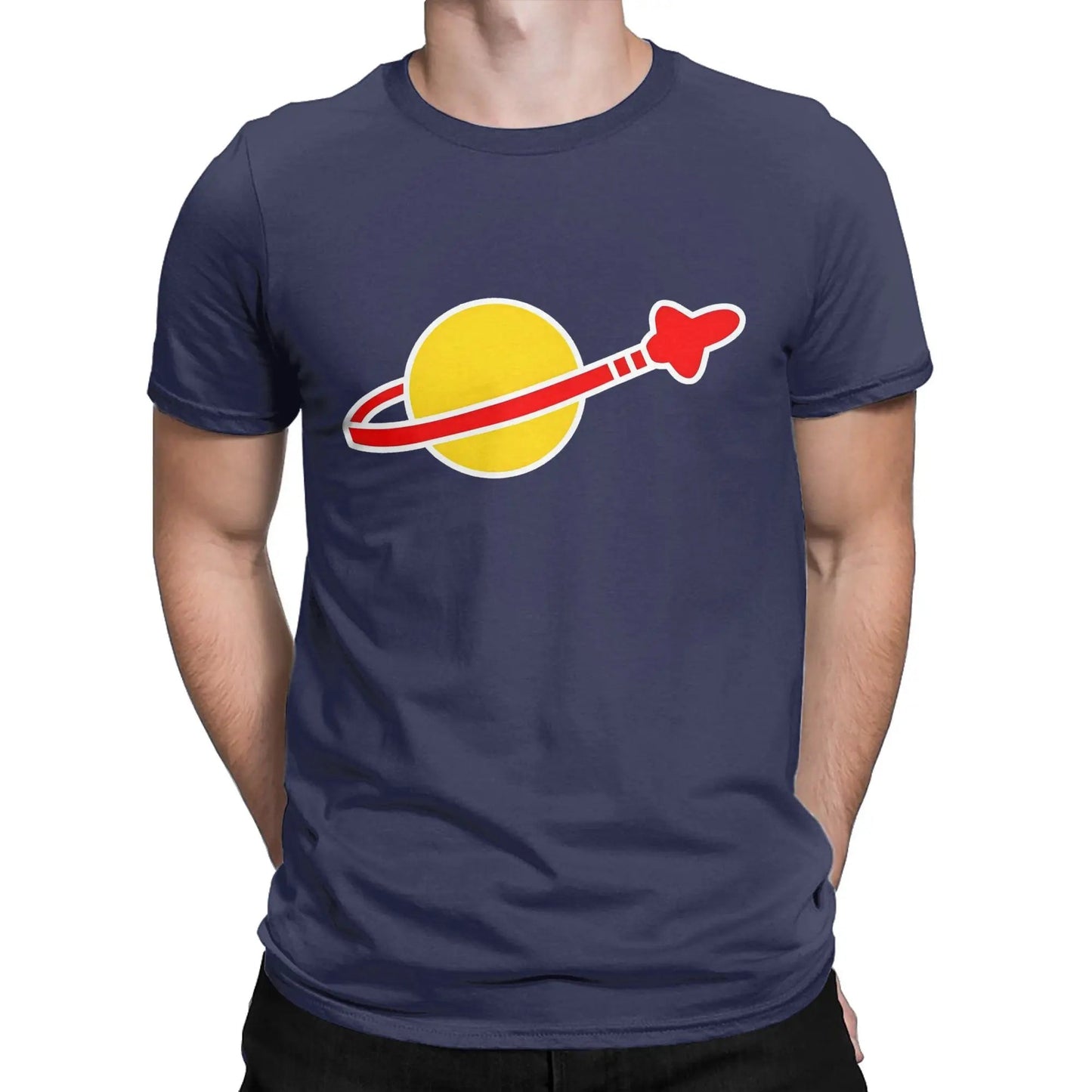 T-Shirts Hipster Benny Spaceman , T-Shirt Vintage Lego space T-Shirts Men Crewneck Pure Cotton | New TMC - TINMICO
