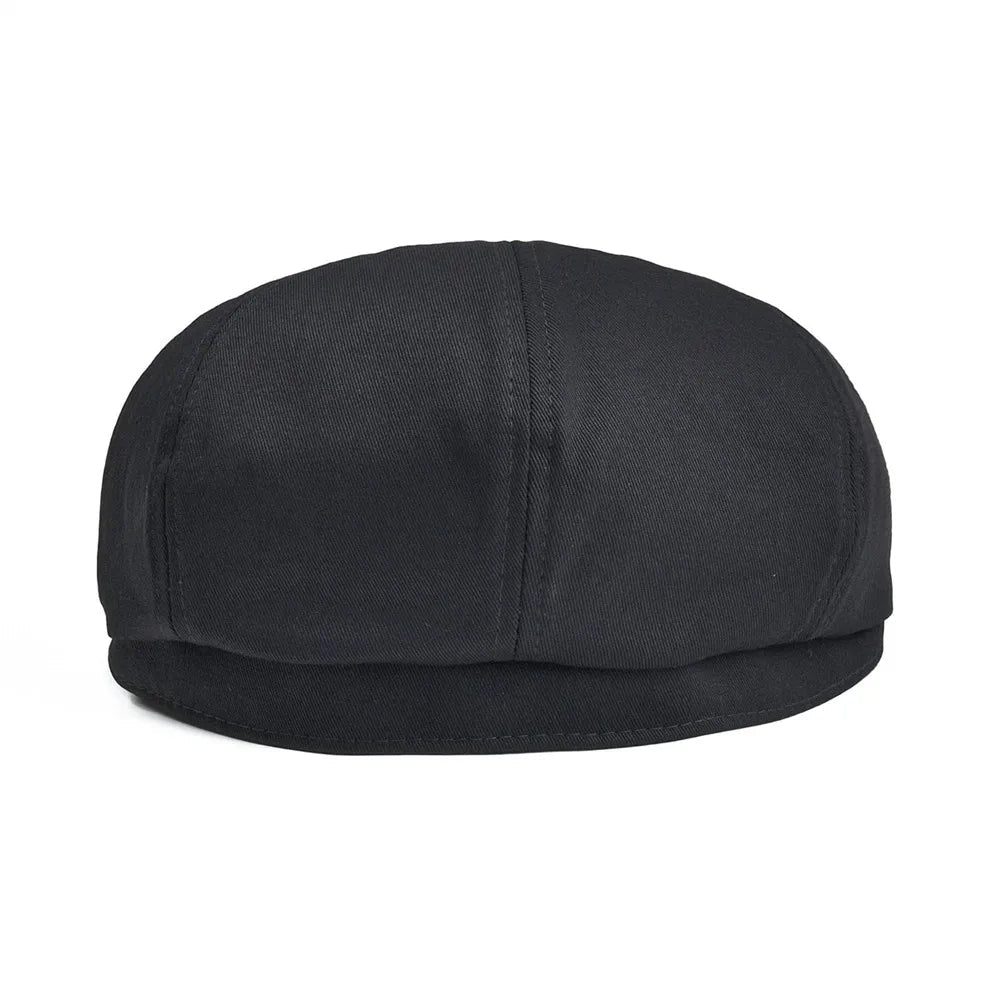 TINMICO 100% Twill Cotton Newsboy Cap Men Women Classic Retro Hat Summer Autumn Lightweight Driver Cap - TINMICO