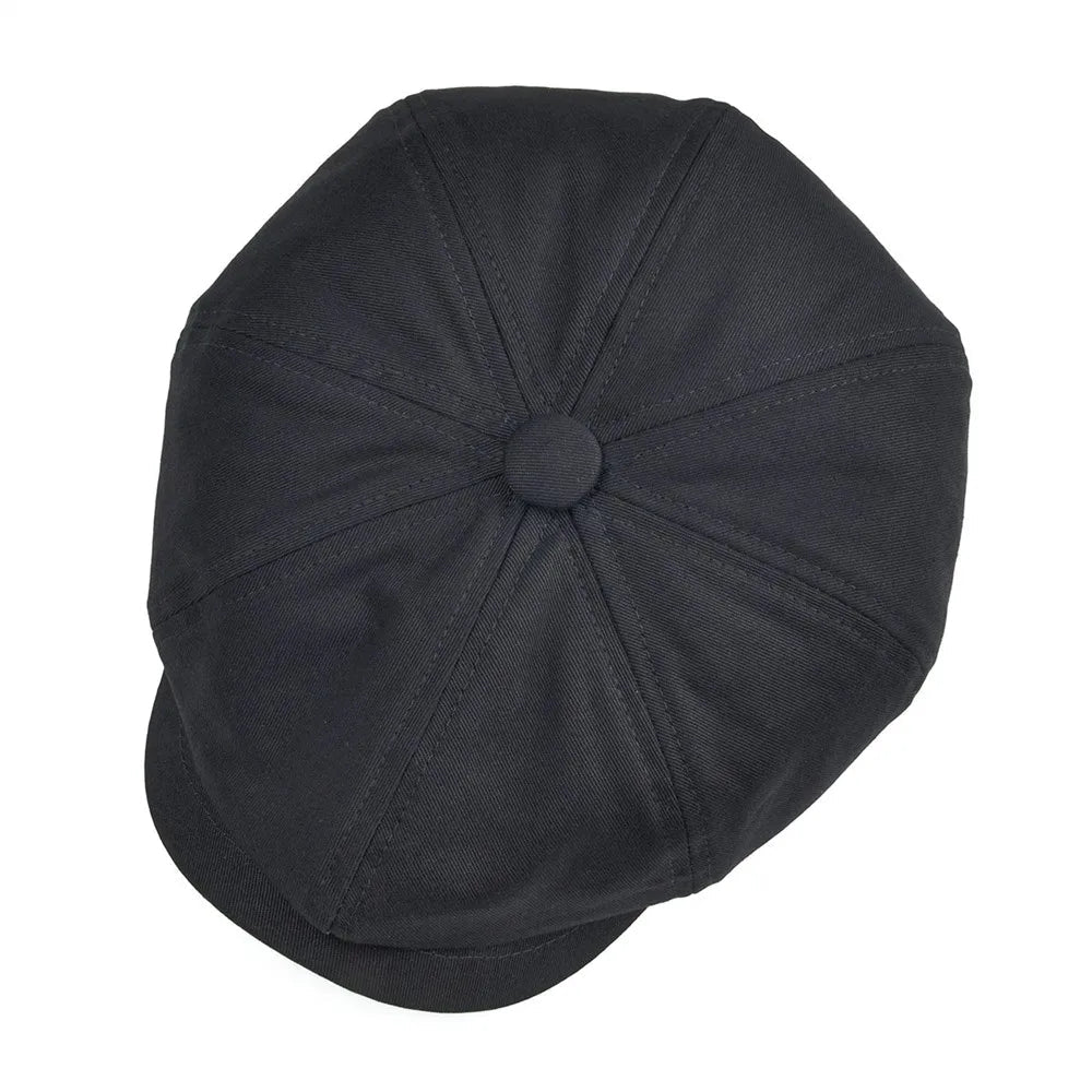 TINMICO 100% Twill Cotton Newsboy Cap Men Women Classic Retro Hat Summer Autumn Lightweight Driver Cap - TINMICO