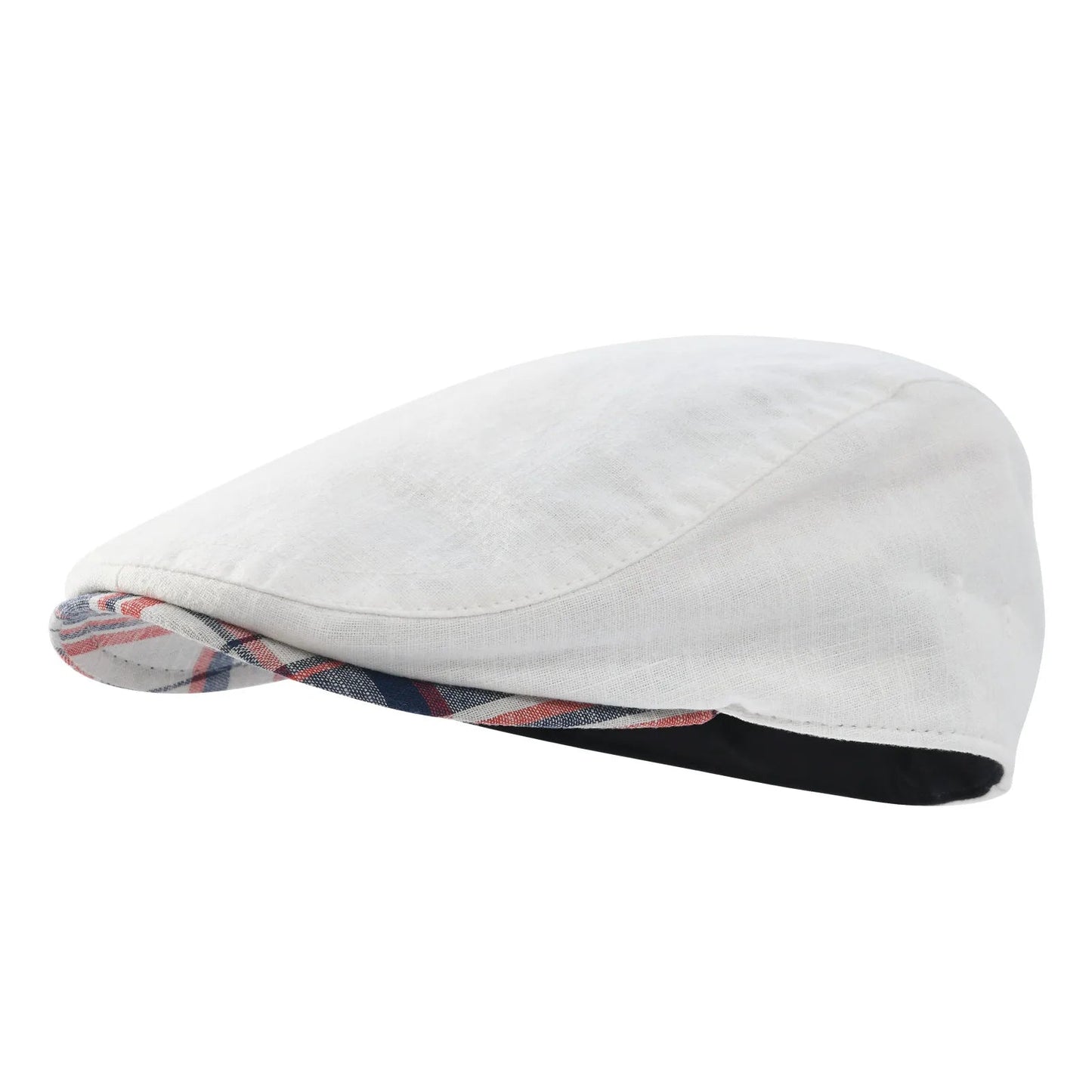 TINMICO Jangoul Mens Flat Cap Soft Vintage Linen Hats Casual Retro Newsboy Hat Beret for Male Driving Ivy Hats Summer Autumn - TINMICO