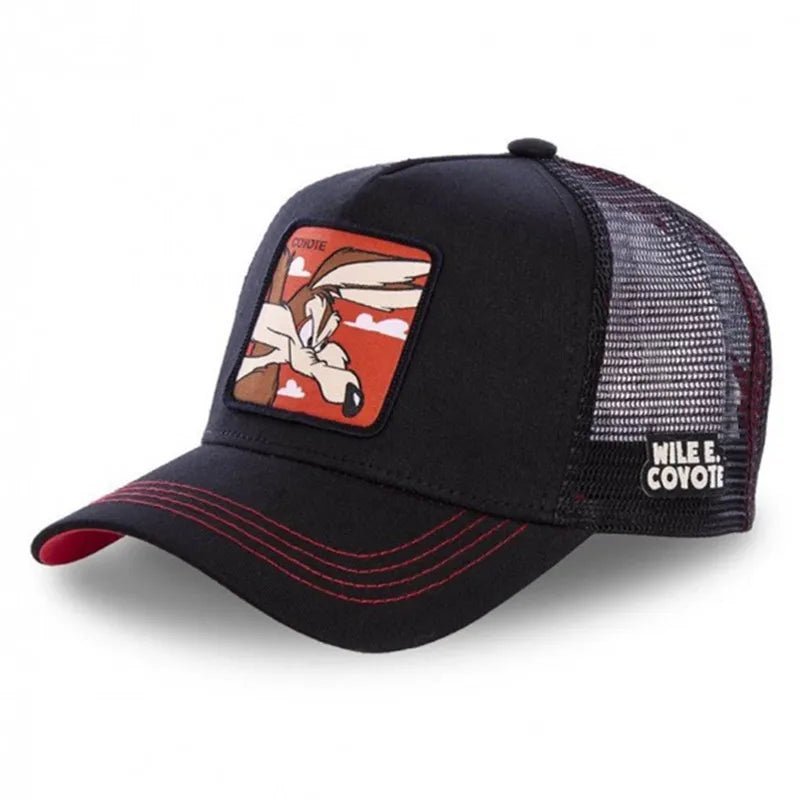 Unisex Anime Cartoon Cap High Quality Patch Draw Baseball Cap Men Trucker Hat | TINMICO - TINMICO