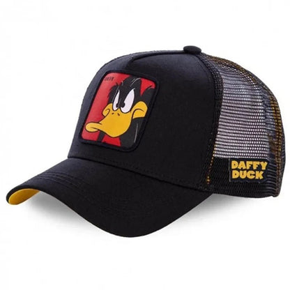 Unisex Anime Cartoon Cap High Quality Patch Draw Baseball Cap Men Trucker Hat | TINMICO - TINMICO