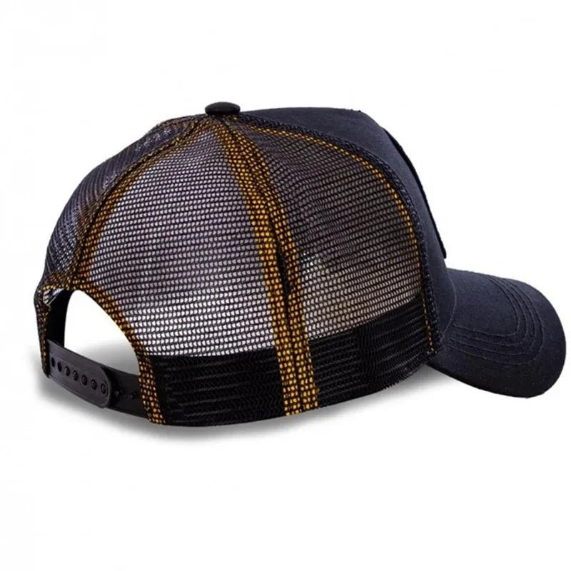 Unisex Anime Cartoon Cap High Quality Patch Draw Baseball Cap Men Trucker Hat | TINMICO - TINMICO