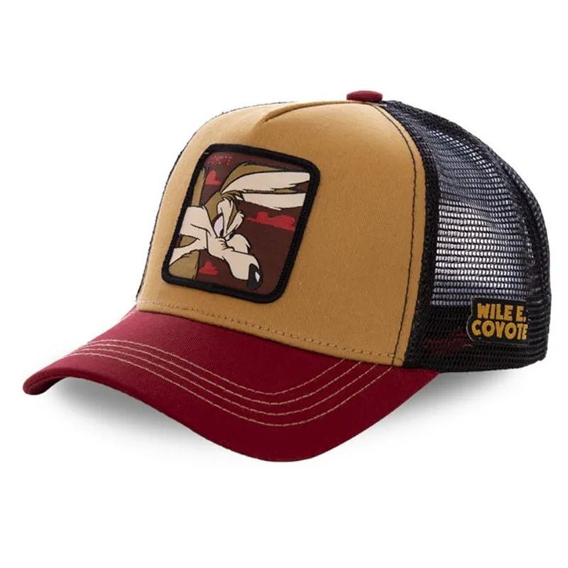 Unisex Anime Cartoon Cap High Quality Patch Draw Baseball Cap Men Trucker Hat | TINMICO - TINMICO