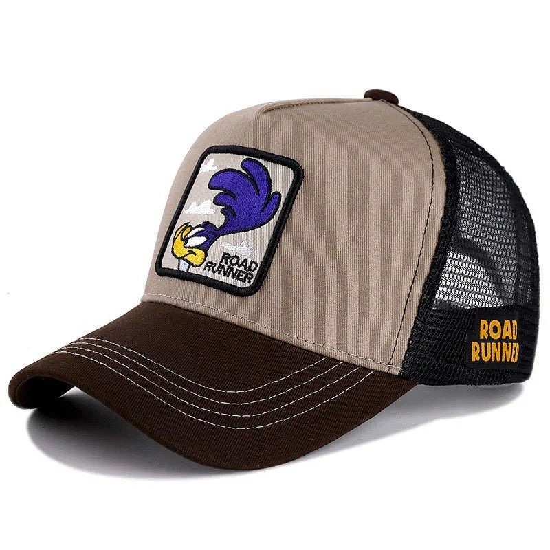 Unisex Anime Cartoon Cap High Quality Patch Draw Baseball Cap Men Trucker Hat | TINMICO - TINMICO