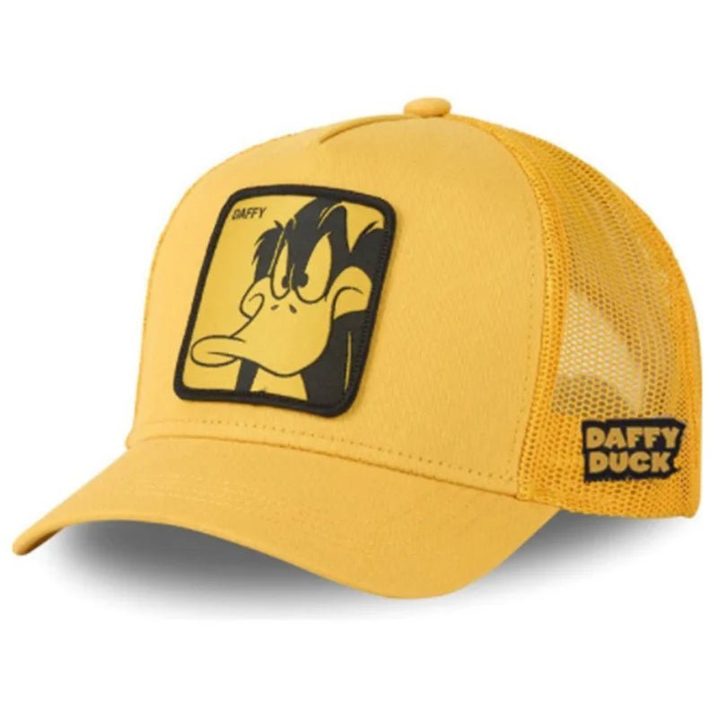 Unisex Anime Cartoon Cap High Quality Patch Draw Baseball Cap Men Trucker Hat | TINMICO - TINMICO