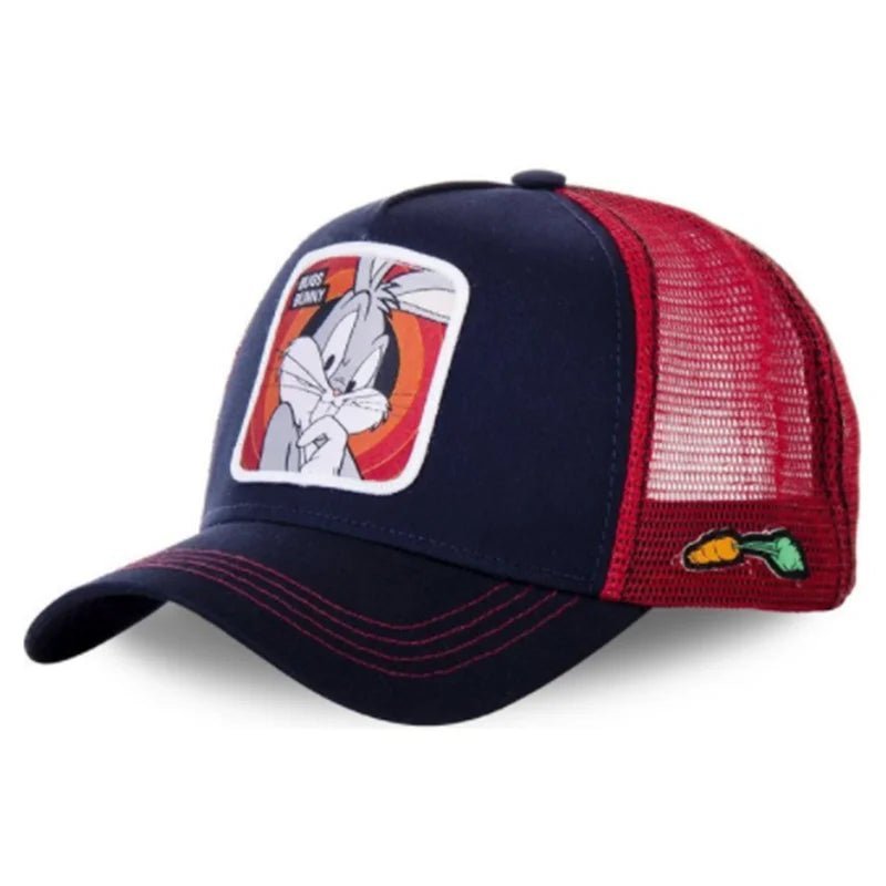 Unisex Anime Cartoon Cap High Quality Patch Draw Baseball Cap Men Trucker Hat | TINMICO - TINMICO