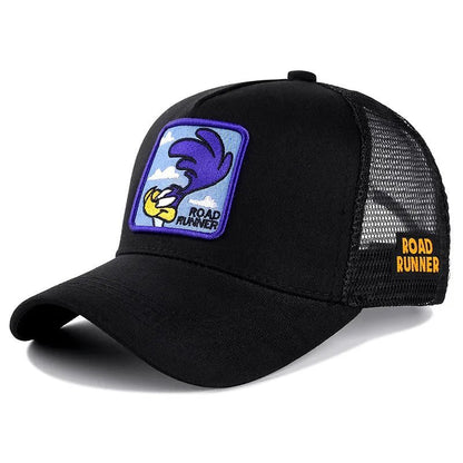 Unisex Anime Cartoon Cap High Quality Patch Draw Baseball Cap Men Trucker Hat | TINMICO - TINMICO