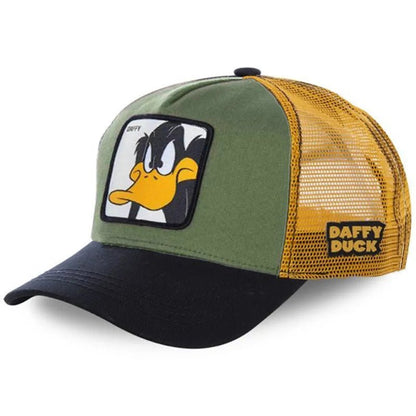 Unisex Anime Cartoon Cap High Quality Patch Draw Baseball Cap Men Trucker Hat | TINMICO - TINMICO