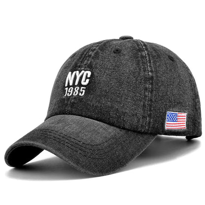 Unisex hats Denim Baseball Cap Men Women Embroidery Letter Jeans Snapback Hat Casquette Summer Sports Hip Hop Cap Gorras | TINMICO - TINMICO