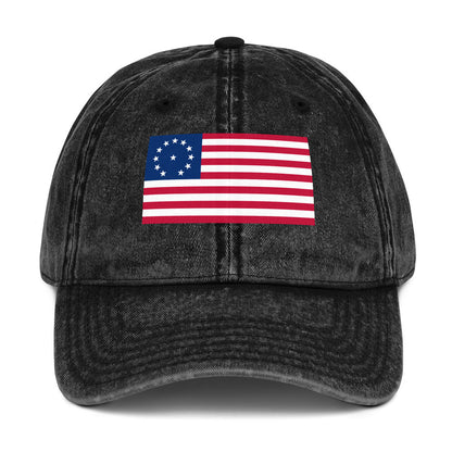 USA Flag Baseball Cap Vintage Cotton Twill Cap | TINMICO - TINMICO