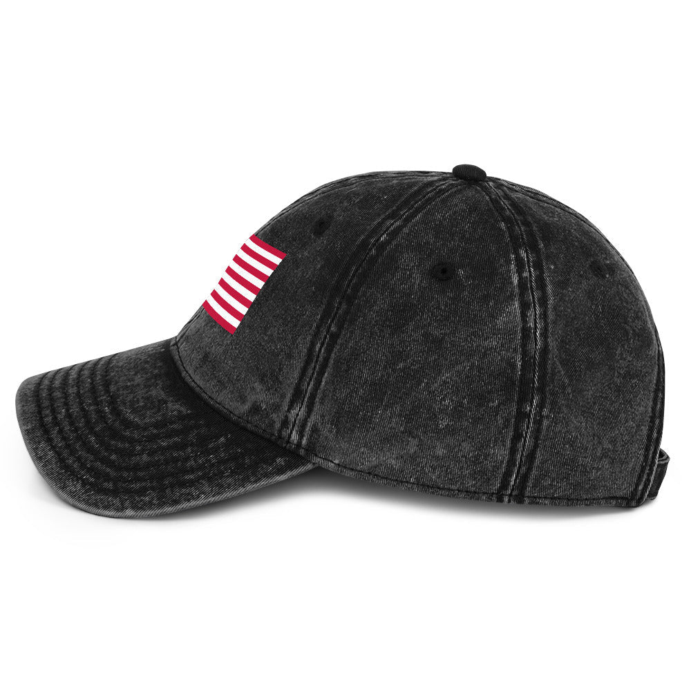 USA Flag Baseball Cap Vintage Cotton Twill Cap | TINMICO - TINMICO