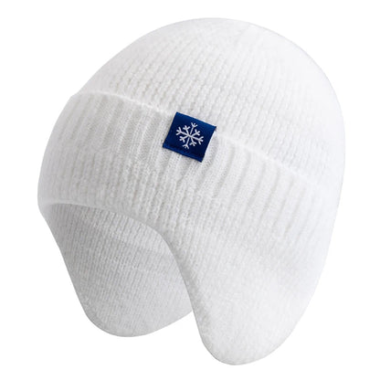 Winter Hat Candy Colors Fashion Faux Fur Knitted Hat Kpop Style Soft Beanie Hats Female Streetwear Cap - TINMICO