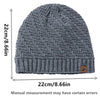 Winter Hats Fashion Knitted Hats For Men And Women Beanie Cap Outdoor Plush Fur Lined Warm Sports Hats | TINMICO - TINMICO