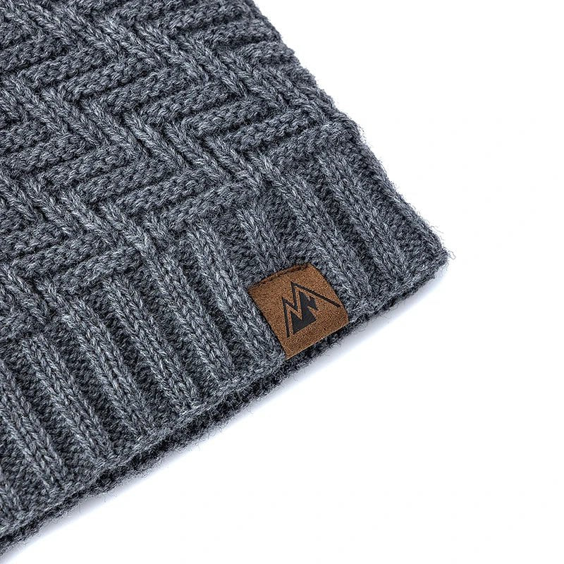 Winter Hats Fashion Knitted Hats For Men And Women Beanie Cap Outdoor Plush Fur Lined Warm Sports Hats | TINMICO - TINMICO
