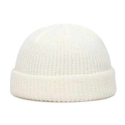Winter Warm Beanies Casual Short Thread Hip Hop Hat Adult Men | New - TINMICO