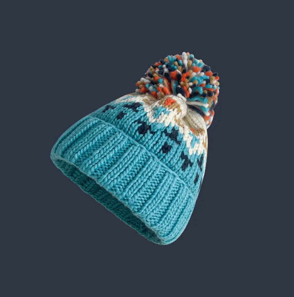 Woman Winter Hat Autumn Beanies With Pompom Warm Wool Skullies Wholesales acrylic beanies winter hat for woman TINMICO - TINMICO