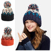 Woman Winter Hat Autumn Beanies With Pompom Warm Wool Skullies Wholesales acrylic beanies winter hat for woman TINMICO - TINMICO