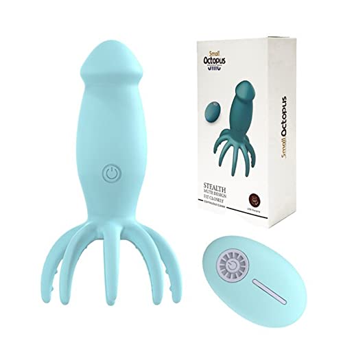 TINMICO Remote Control Octopus Dildo Vibrator 10 Modes,Vibrating Massagers for Clitoral Vagina and Anal Stimulation, Gift for Women or Men.TMC Gift,Love Egg Sex Toy,Octopus