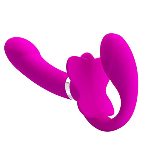 TINMICO Wearable Vibrator Remote Control Double Heads Dildo G-spot Clit, Female Masturbator Sex Toys for Woman Lesbian, Sexy Toys Vagina Masturbation 12 Speed.