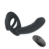 TINMICO Dildo Vibrator Prostate Stimulator, Couple Vibrator Sex Toys, Remote Control Clitoris G-Spot Vibrator with Dual Penis Ring, with 10 Vibration Modes for Men and Women,Gift for Friends