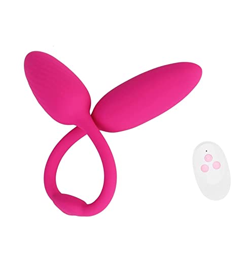 TINMICO Female Masturbator, Long Two Vaginal Balls Vibrators for Women Clitoris Stimulator Nipple Clamps Anal Plug, Panties Sex Toys,Gift for Women,Couble