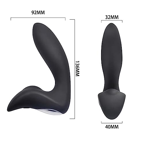 TINMICO Male Prostate Massager Remote Control Vibrators Sex Toys for Men Masturbator Anal Butt Plug Goods Products Toys for Women Adult, Random Style (Style 1, Style 2)