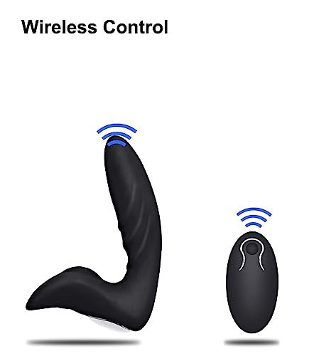 TINMICO Male Prostate Massager Remote Control Vibrators Sex Toys for Men Masturbator Anal Butt Plug Goods Products Toys for Women Adult, Random Style (Style 1, Style 2)