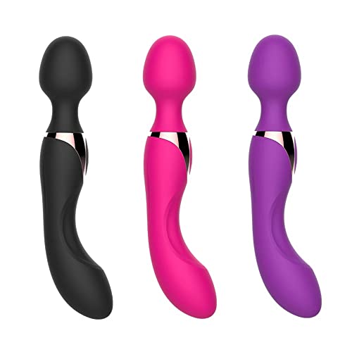 TINMICO New 10 Speeds Powerful Vibrators for Women,Dual Motors Body Massager Sex Toys for Women G Spot Adult Toys,Gift for Women,Women Massager,Random Color (Purple)