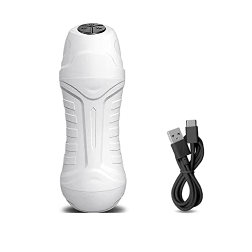 TINMICO Automatic Male Sucking Mastubator Vibration Machine Masturbation Cup, Men Masturbate Upgraded 10 Vibration,Sex Toys Adult,Random Color (White)