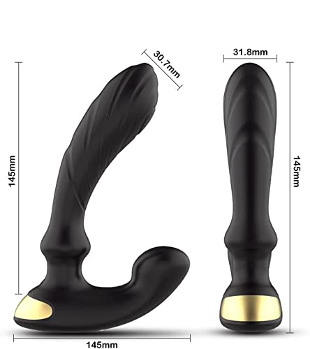 TINMICO Remote Control Dildo Vibrator Sex Toys for Woman, Male Prostate Massager Anal Butt Plug Vibrators for Men Masturbator,Gift for Men,Couble