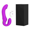 TINMICO 10 Speeds Strapless Strapon Dildo Vibrator Female Double Vibrating G Spot Adult Sex Toys for Women Couple Anal Prostate Massager, Random Color (Rose,Purple,Green,Black) (Black)