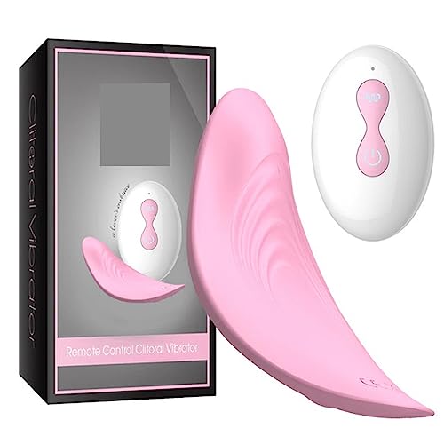 TINMICO Wearable Sucking Vibrator 10 Mode Remote Control Sucker Vibrator Clitoris Stimulator Double Motor Sex Toys for Women,Random Color (Pink,Purple) (Purple)