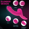 TINMICO Strapless Wearable Dildo Vibrator for Women, Female Double Vibrating G Spot Stimulator Adult Sex Toys for Men Couples, Remote Control Double Ended Vibrator