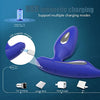 TINMICO Massager Electric Shock Anal Vibrator Butt Plug Male Prostate, Massager Anus Vagina, Penis Cock Ring Sex Toys for Men Couples,Vibrating 7 Modes with Penis Ring (Blue)