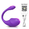 TINMICO Wireless Bluetooth G Spot Dildo Vibrator for Women APP Remote Control Vibrating Egg Female Sex Toys for Adults,Random Color (Red,Purple) (Red)