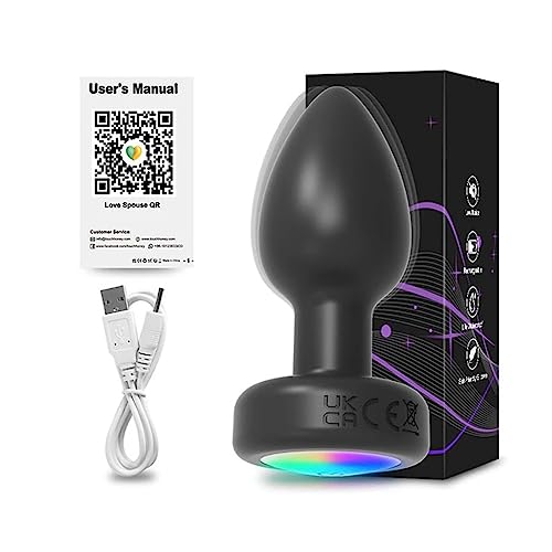 TINMICO APP Control Anal Vibrator Bluetooth Butt Plug Men Prostate Massager Female Masturbator Adult Sex Toys for Women Men Gay, Female Masturbator,Gift Women