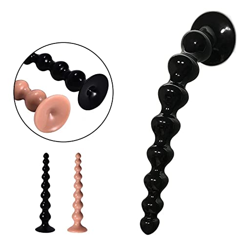 TINMICO Long Anal Beads Balls Large Butt Plug Big Buttplug Erotic Sex Toys for Woman Men Gay Dilator Prostate Massager Adults Products,Random Color, 36 CM