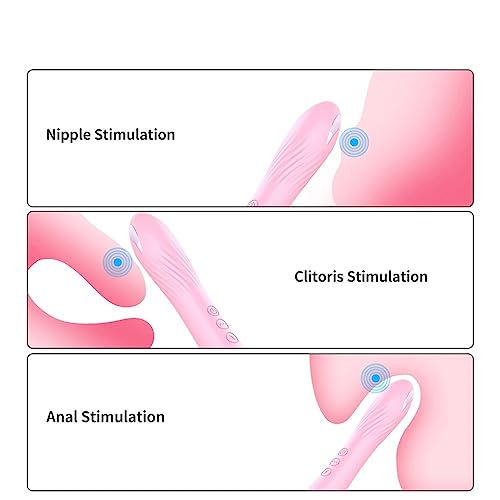 TINMICO Electric Shock Vibrator for Women G Spot Clitoris Stimulator Anal Dildo Female Masturbator Adult Sex Toy,16 Vibration Modes,Gift for Women