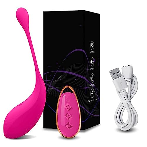 TINMICO Massage Vibrator Love Egg Clitoris Stimulator Masturbator G Spot Balls Vibrating Egg Sex Toys for Adult Women Couples,Random Color(Red,Purple) (Purple)