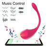 TINMICO Wireless Bluetooth G Spot Dildo Vibrator for Women APP Remote Control Vibrating Egg Female Sex Toys for Adults,Random Color (Red,Purple) (Red)