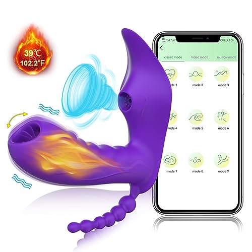 TINMICO Vibrator Wireless Dildo Vibrator Bluetooth Vibrator APP Remote Control Clitoris Vibrator Adults Wear Sex Toys for Women