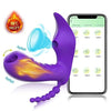 Vibrator Wireless Dildo Vibrator Bluetooth Vibrator APP Remote Control Clitoris Vibrator Adults Wear Sex Toys for Women,Random Color