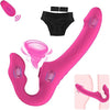 TINMICO Strap-ons for Husband and Wife Vibrators Woman with Control Couple Lesbian Dildo Anal Vibrator Sexy Toys,Strong Powerful Vibrator Clitoris Sex,Pink