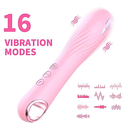 TINMICO Electric Shock Vibrator for Women G Spot Clitoris Stimulator Anal Dildo Female Masturbator Adult Sex Toy,16 Vibration Modes,Gift for Women