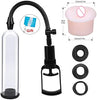 TINMICO Penis Pump Vacuum Pump for Penis Enlargement Male Enhancement Erection,SUS Penis Pump Male Masturbator,Gift for Man,Couble