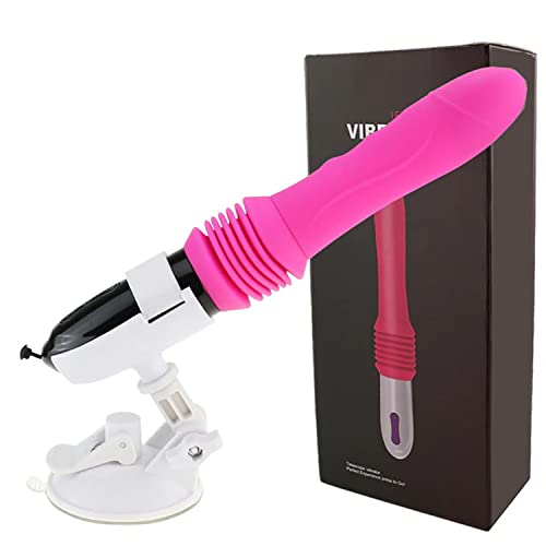 TINMICO Automatic Up Down Massager G-Spot, Toy Female Masturbation,Sex Machine Telescopic Dildo Vibrator Thrusting Retractable Vaginal,Gift for Women,Couble,Random Color